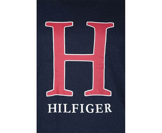 טישרט TOMMY HILFIGER הדפס H כחול, Color: כחול, בחר מידה: M, 3 image